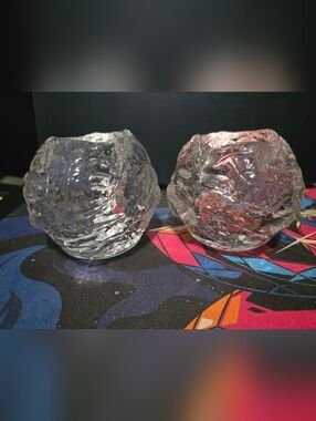 Kosta Boda Snowball Crystal Votive